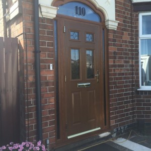 Photo: Lovely light oak door in Walsgrave, Coventry