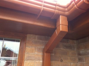 Photo: Custom made guttering accessories?