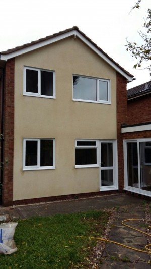 Photo: Remember our job in Nuneaton? Well here is the finished house. What a transformation!!